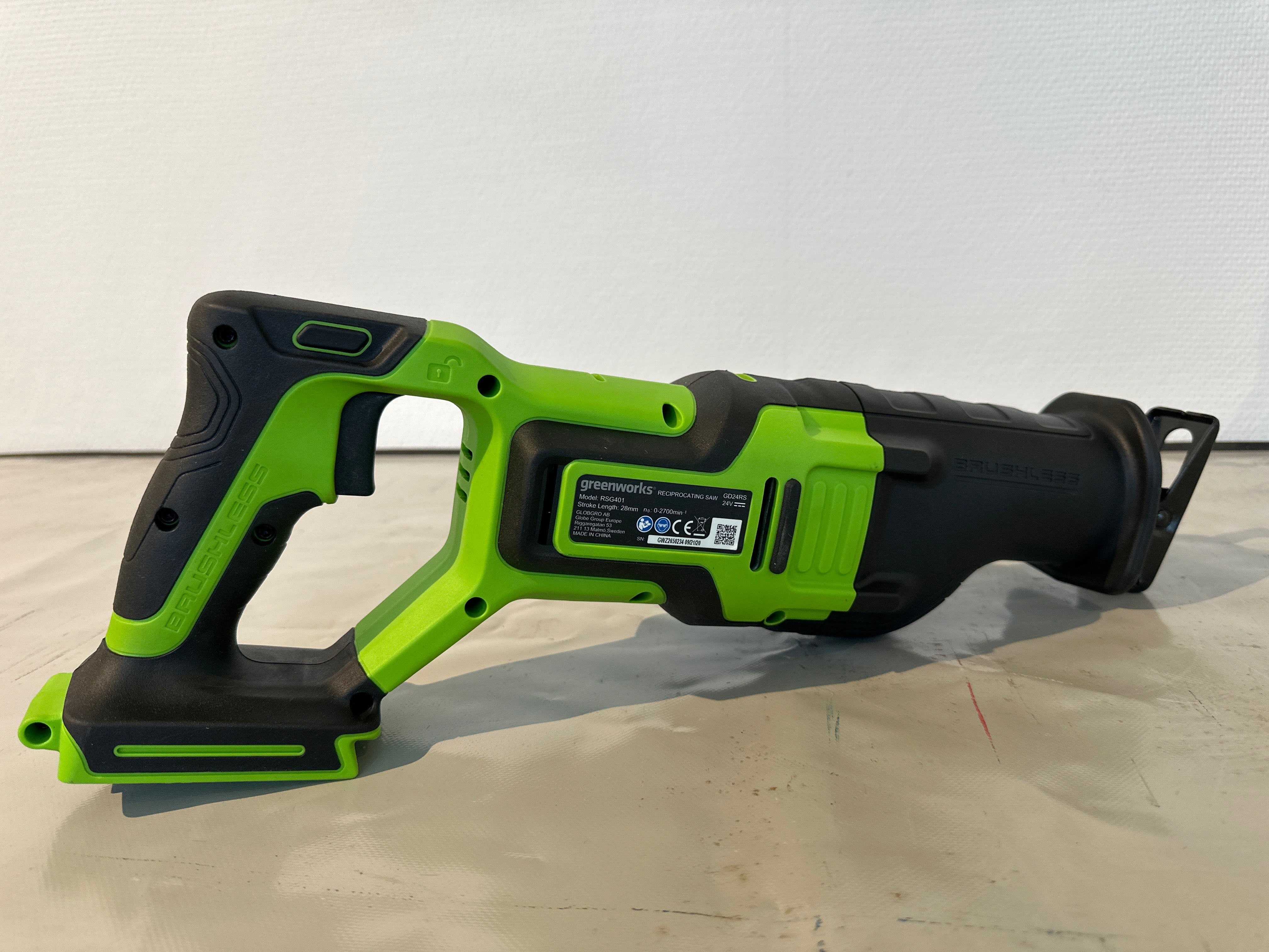 Greenworks Tigersåg 24V – Reciprocating Saw