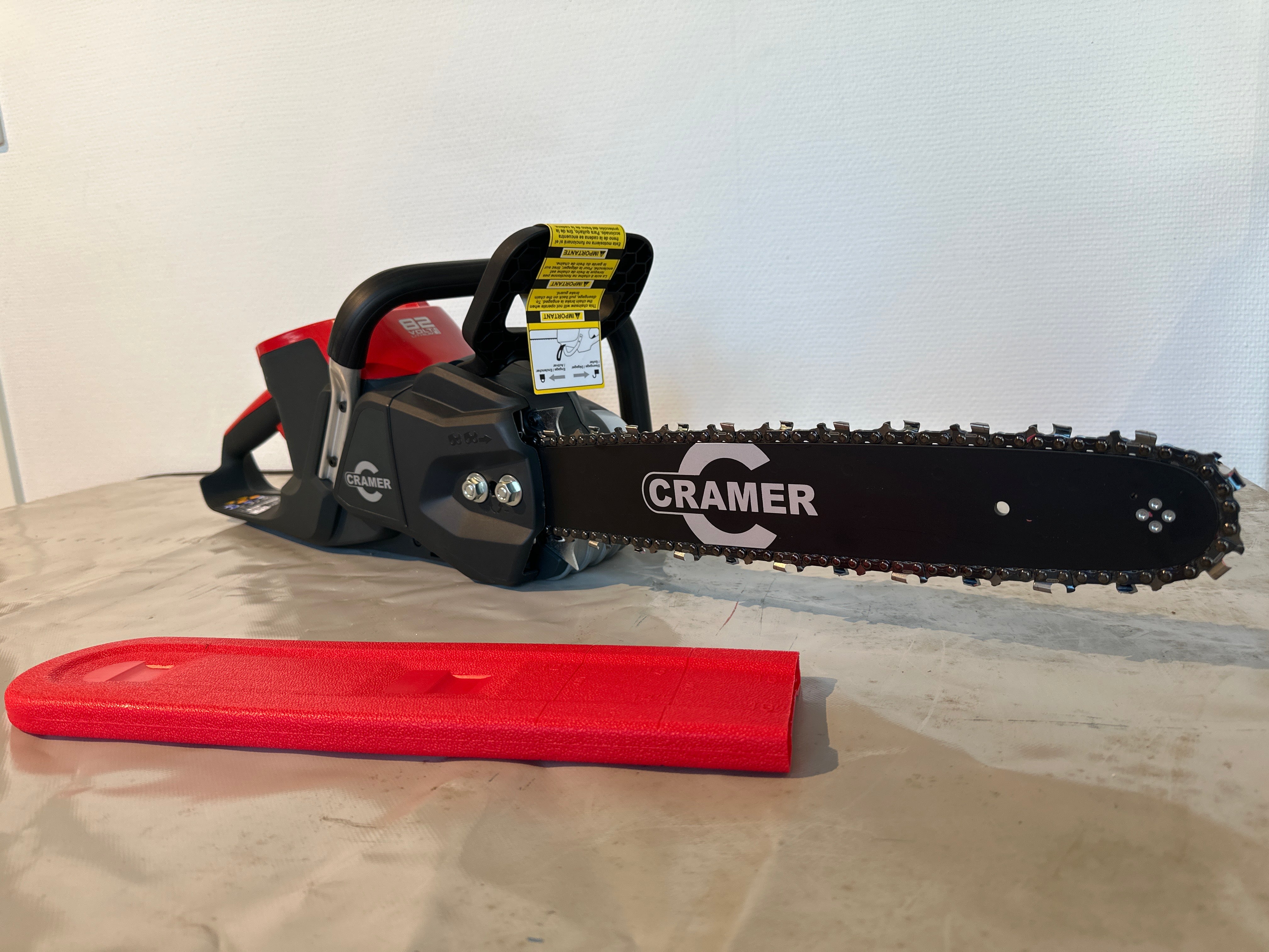 Cramer Motorsåg 82V – Batteridriven Kedjesåg 38 cm (82CS34)