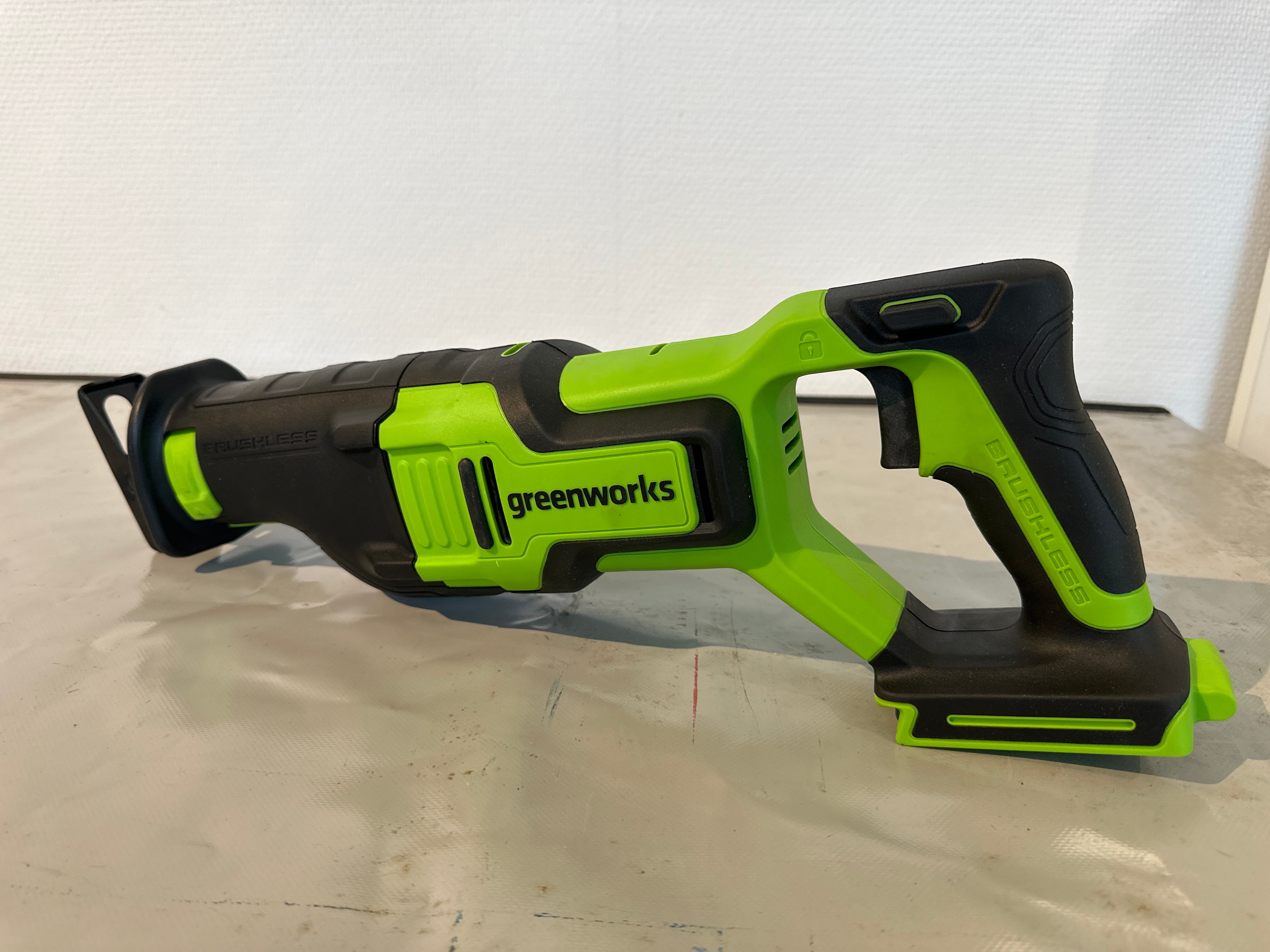 Greenworks Tigersåg 24V – Reciprocating Saw