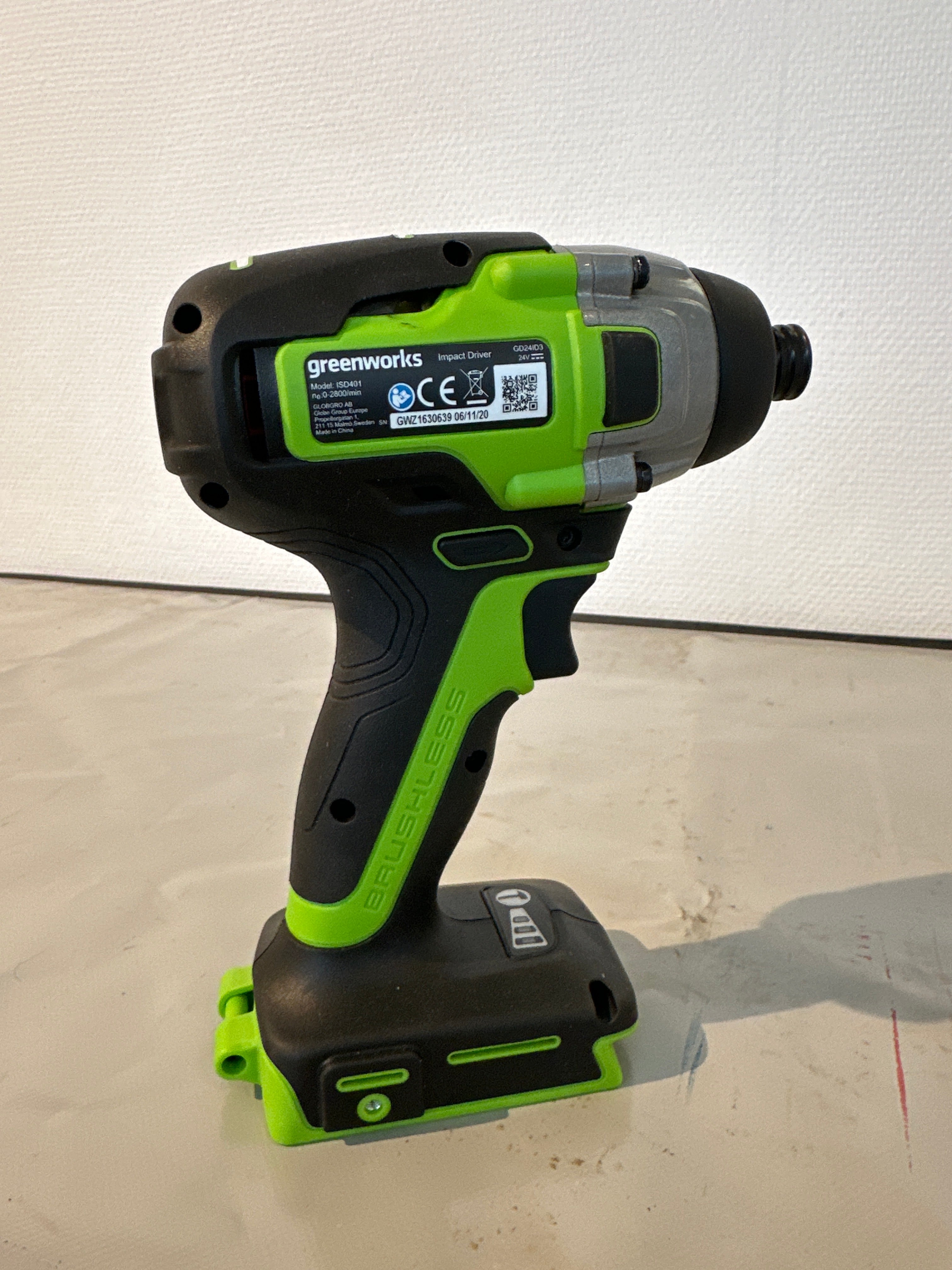 Greenworks Slagskruvdragare 24V – Impact Driver