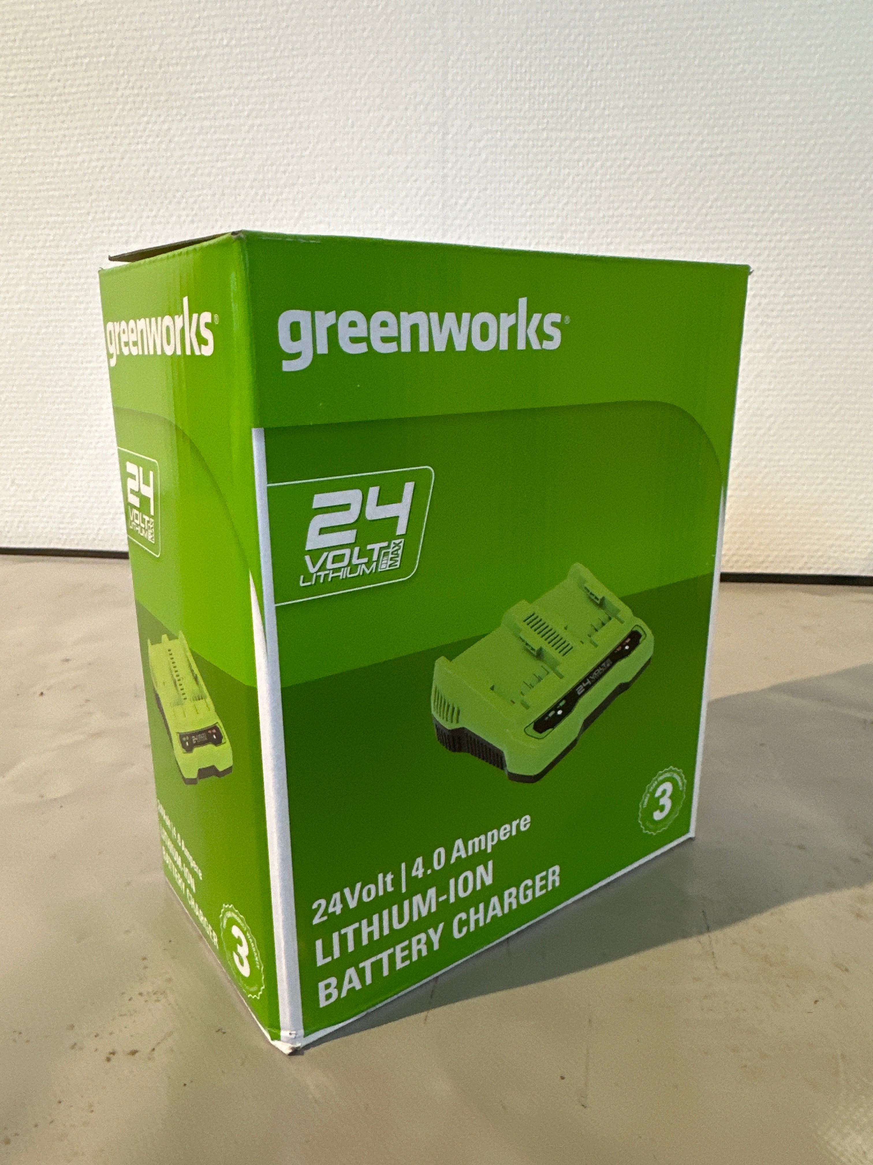Greenworks Snabbladdare 24V 4A