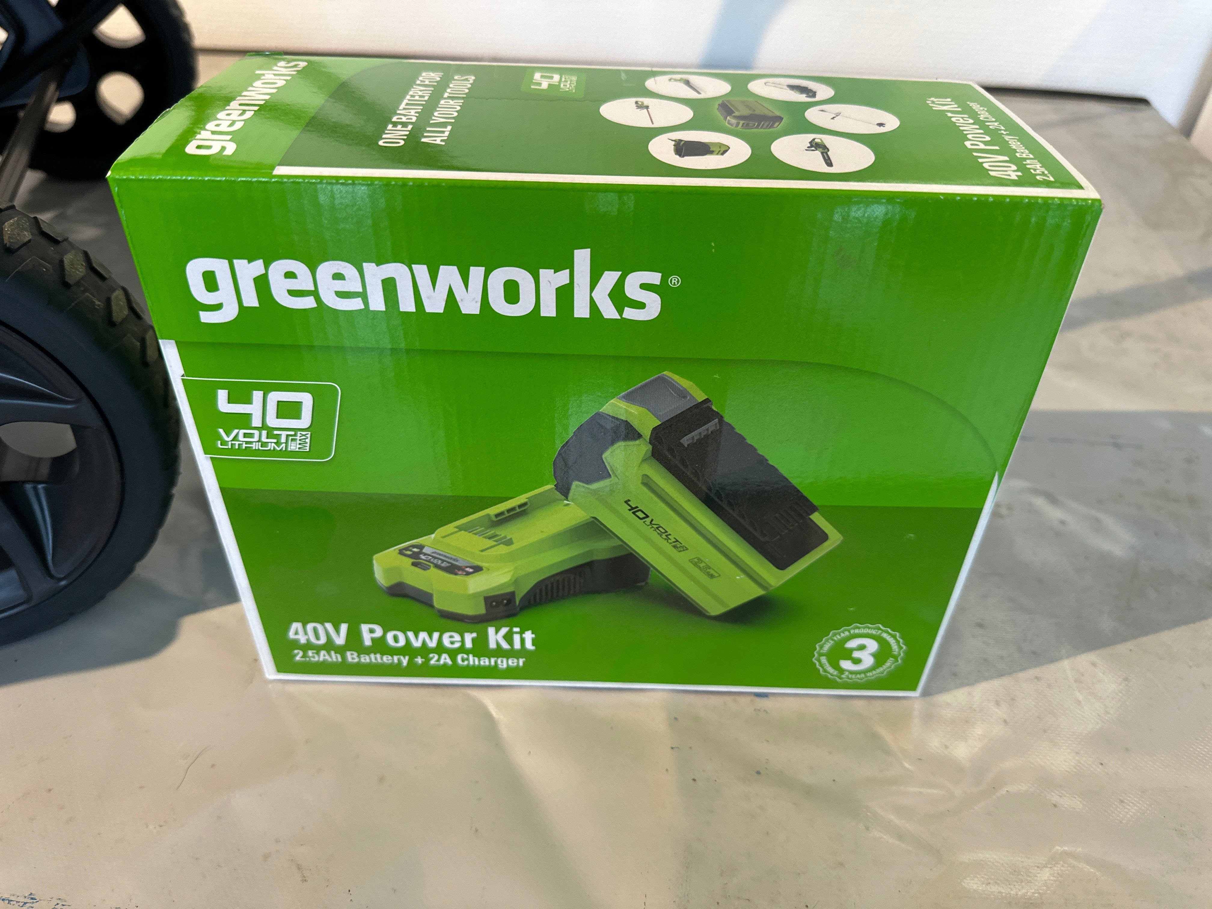 Greenworks Snöslunga 40V