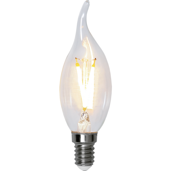 LED-Lampa E14 C35 Clear