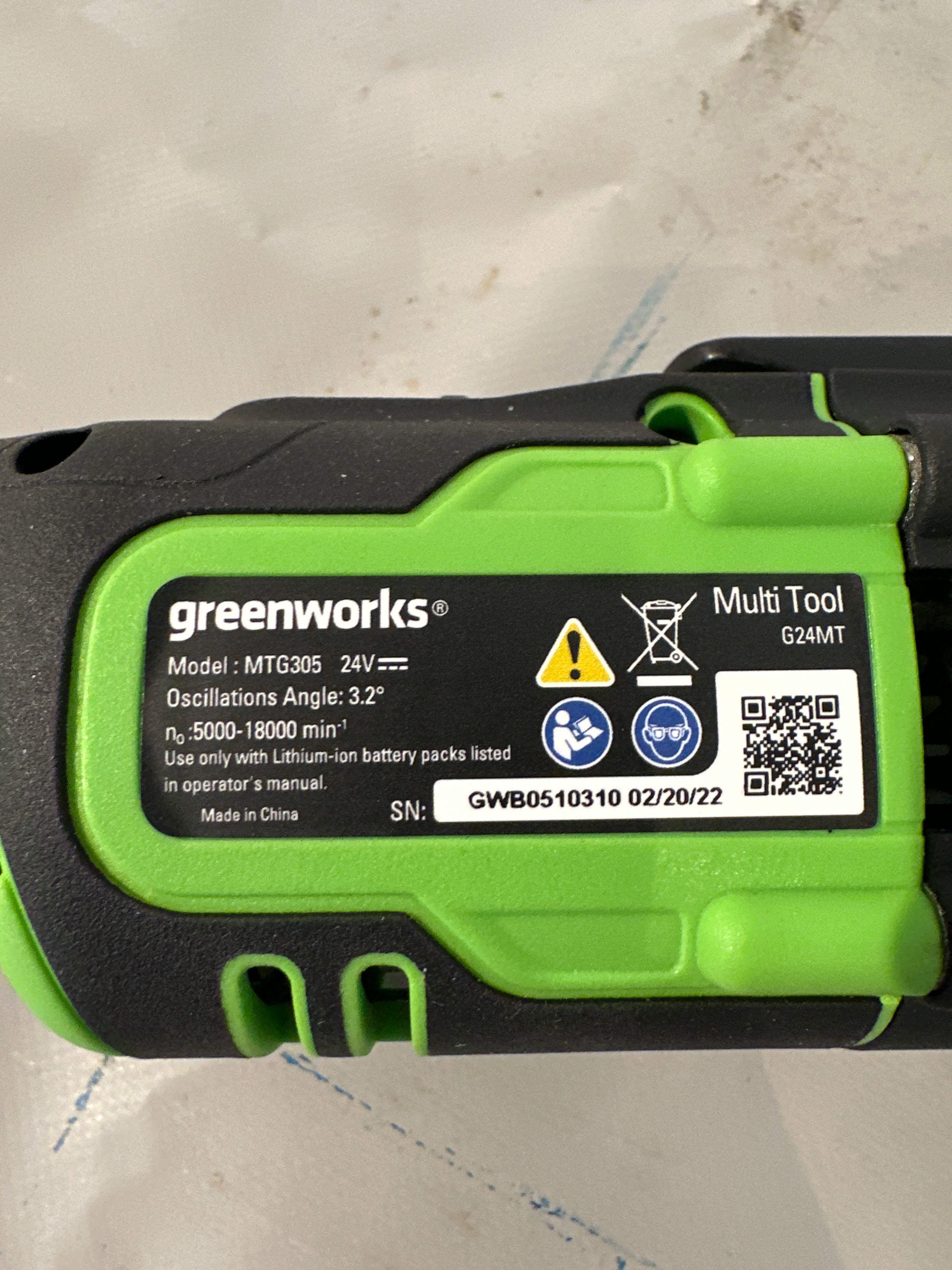 Greenworks Multiverktyg 24V – Multimaskin