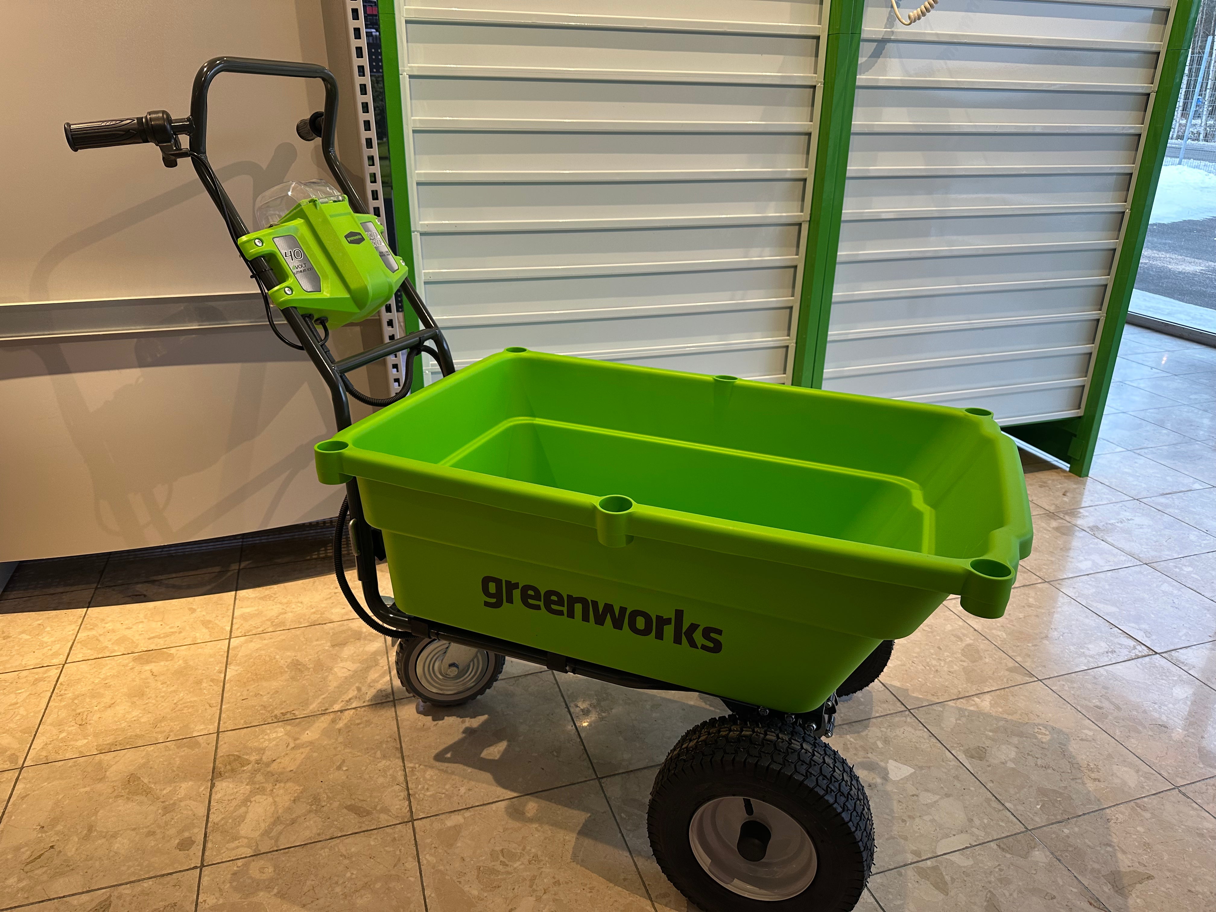 Greenworks Trädgårdsvagn 40V – Garden Cart