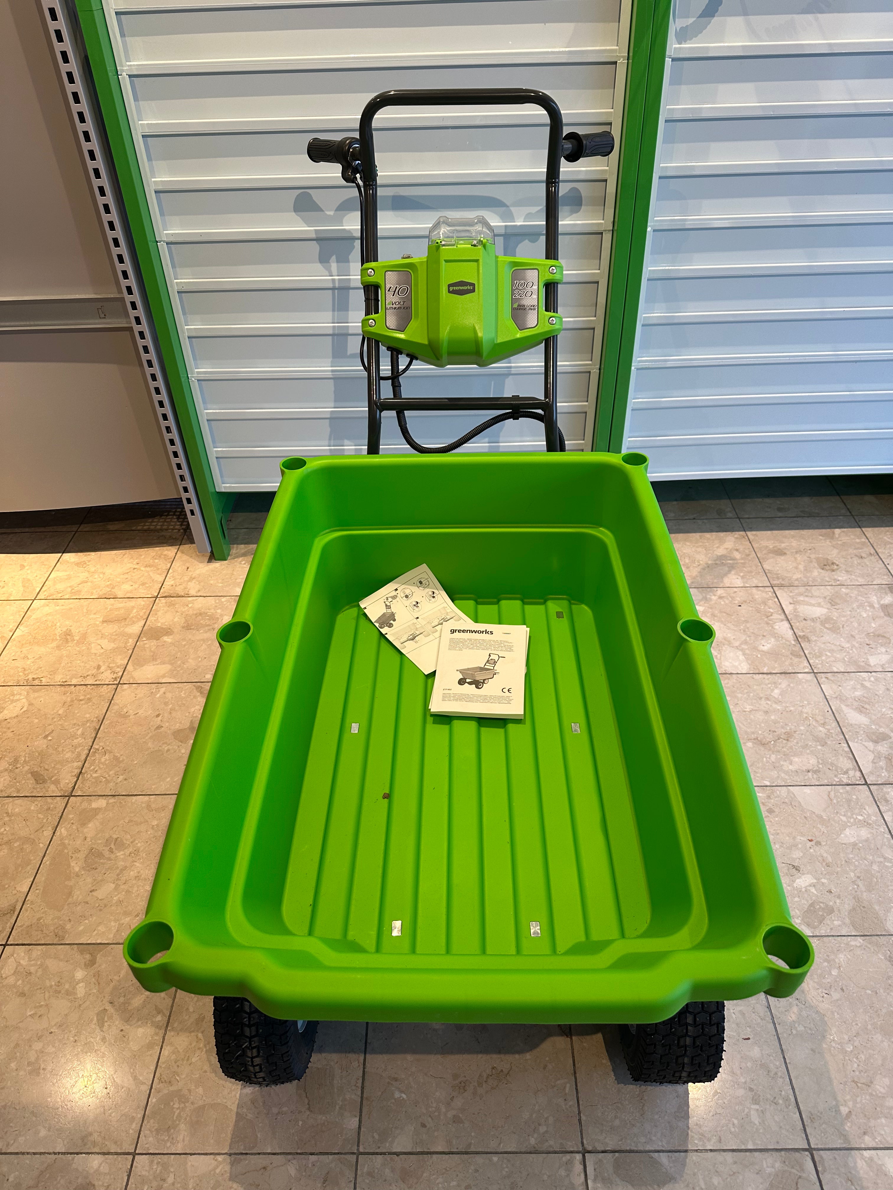 Greenworks Trädgårdsvagn 40V – Garden Cart