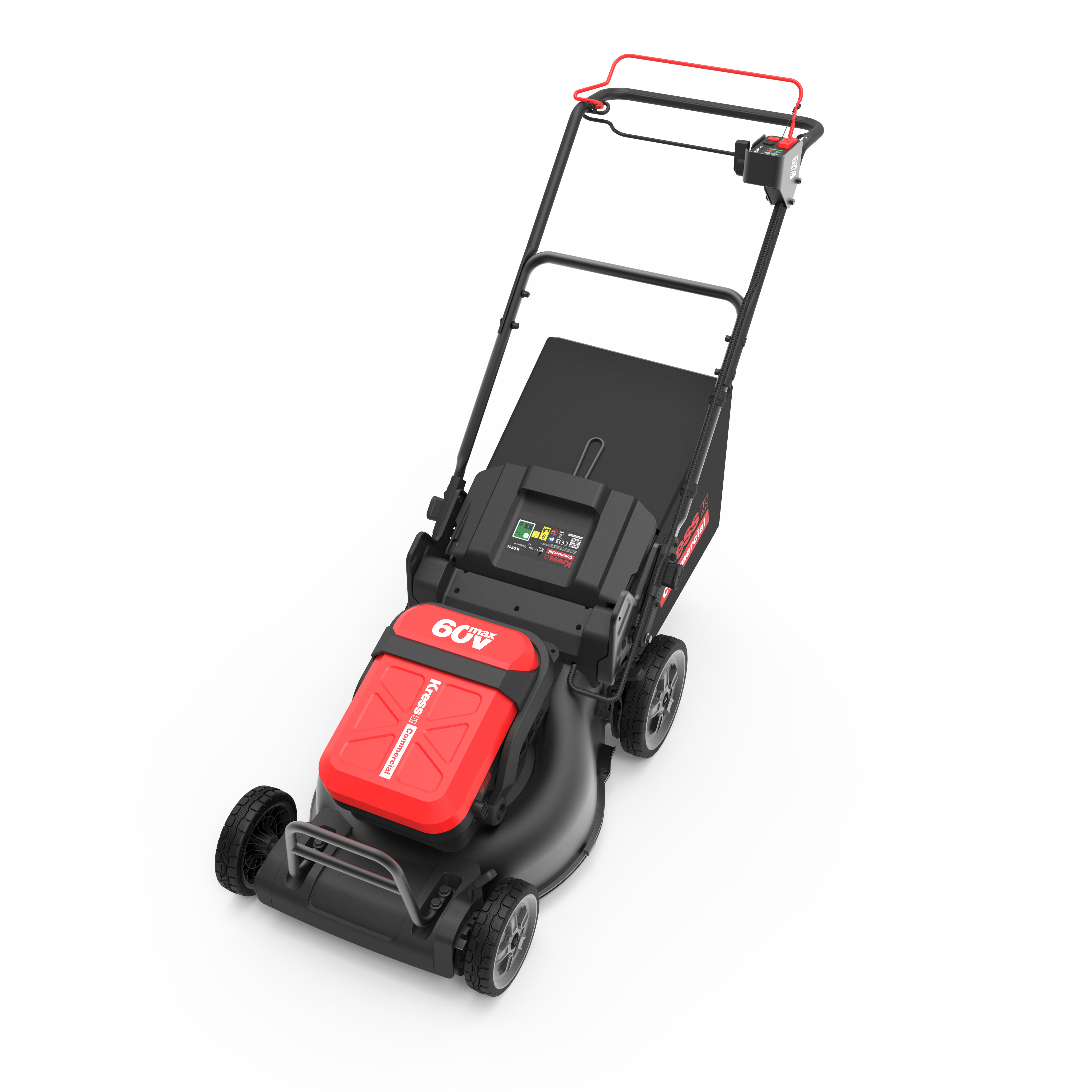 Kress Commercial 60 V 51 cm gräsklippare med drivning KC711.9