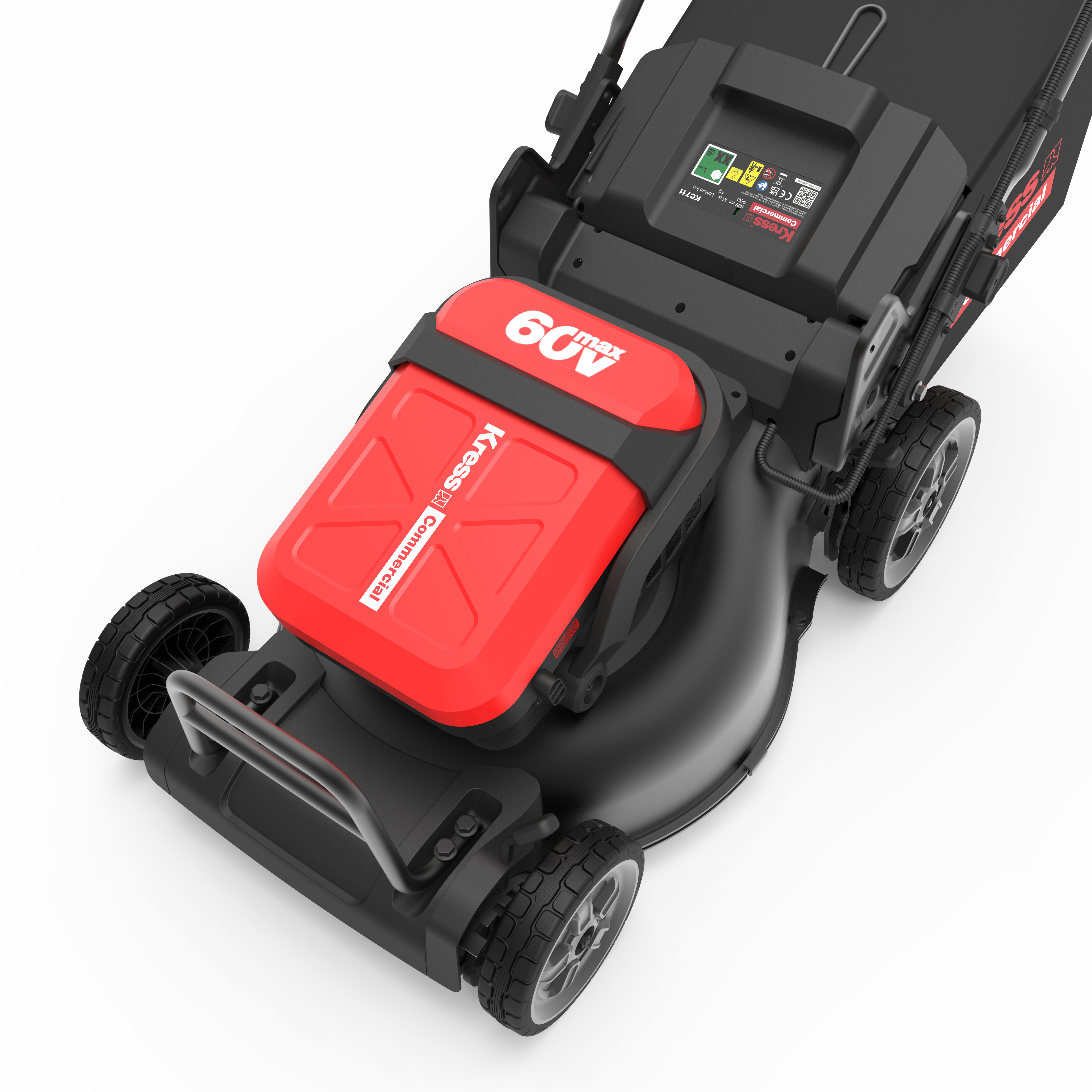 Kress Commercial 60 V 51 cm gräsklippare med drivning KC711.9