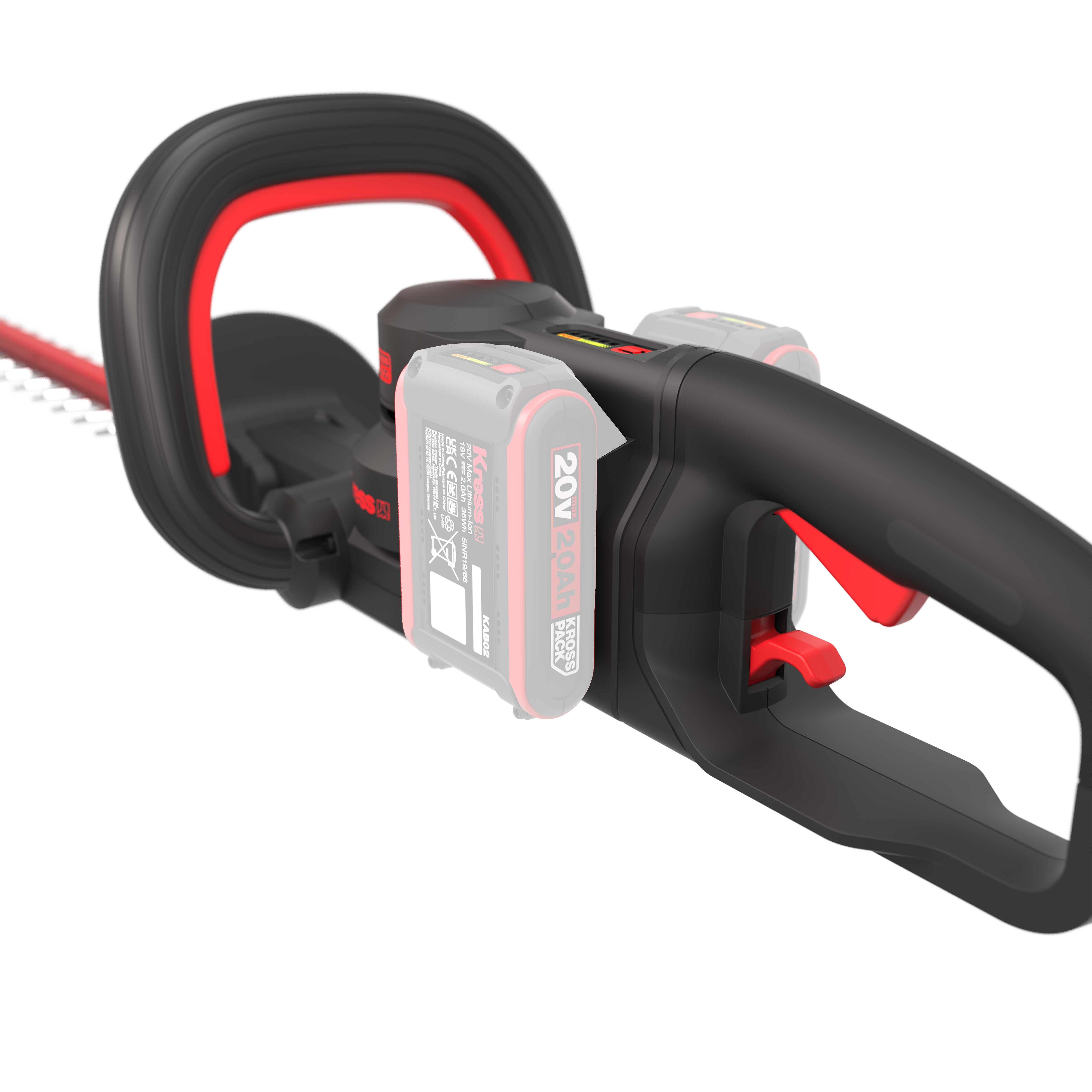 Kress 40 V 61 cm borstlös häcksax KG285.9