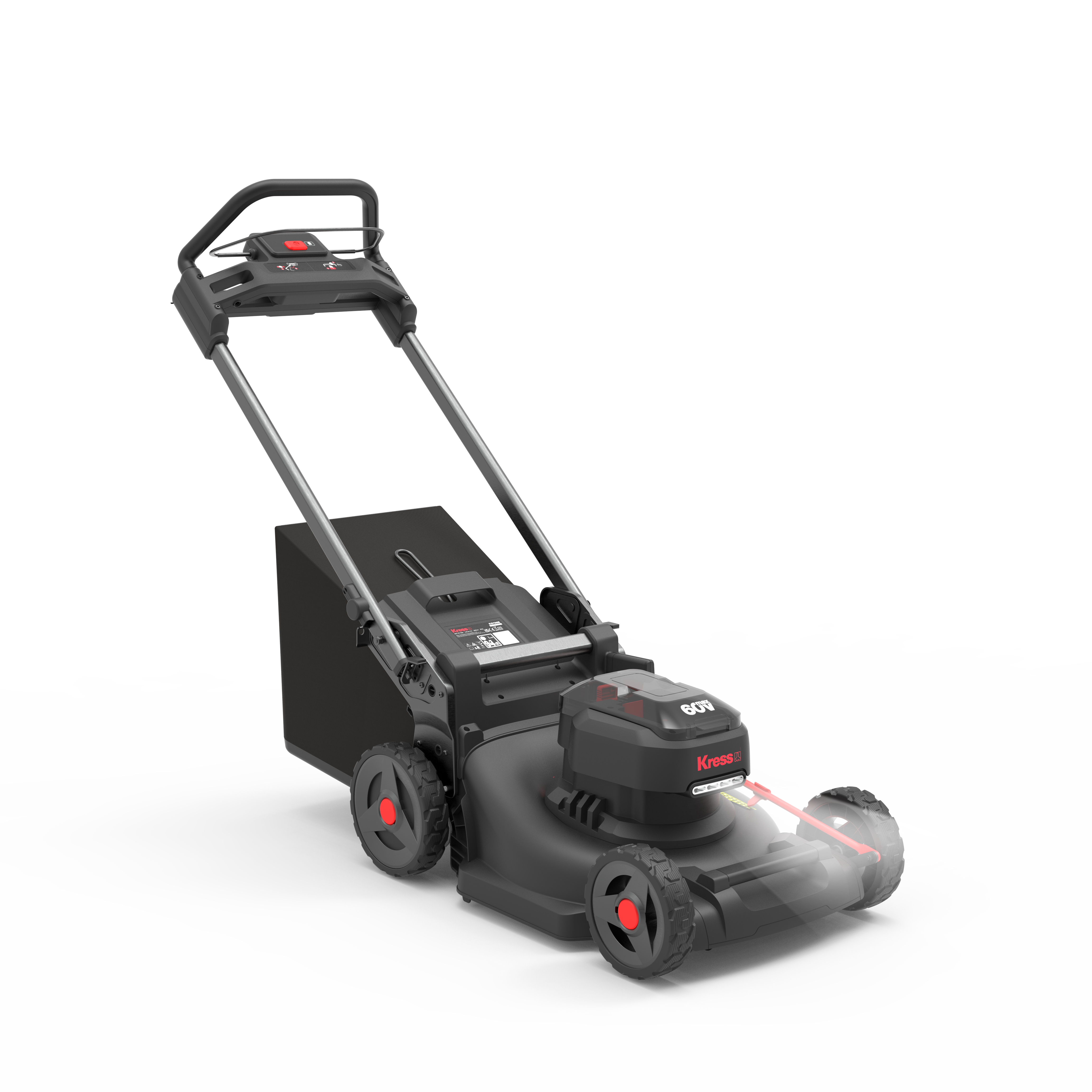 Kress 60 V 46 cm borstlös gräsklippare med drivning KG756E.9