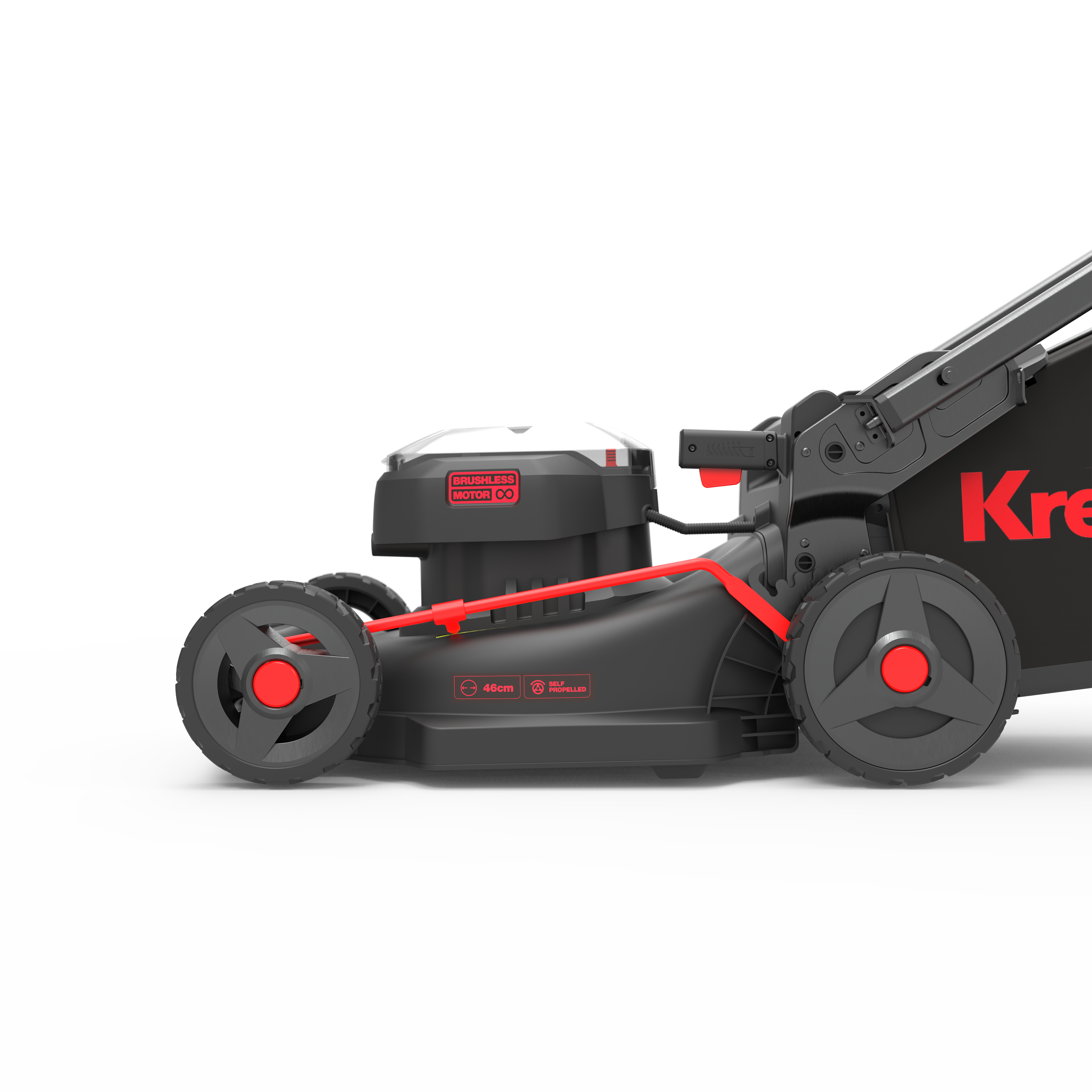 Kress 60 V 46 cm borstlös gräsklippare med drivning KG757E.9