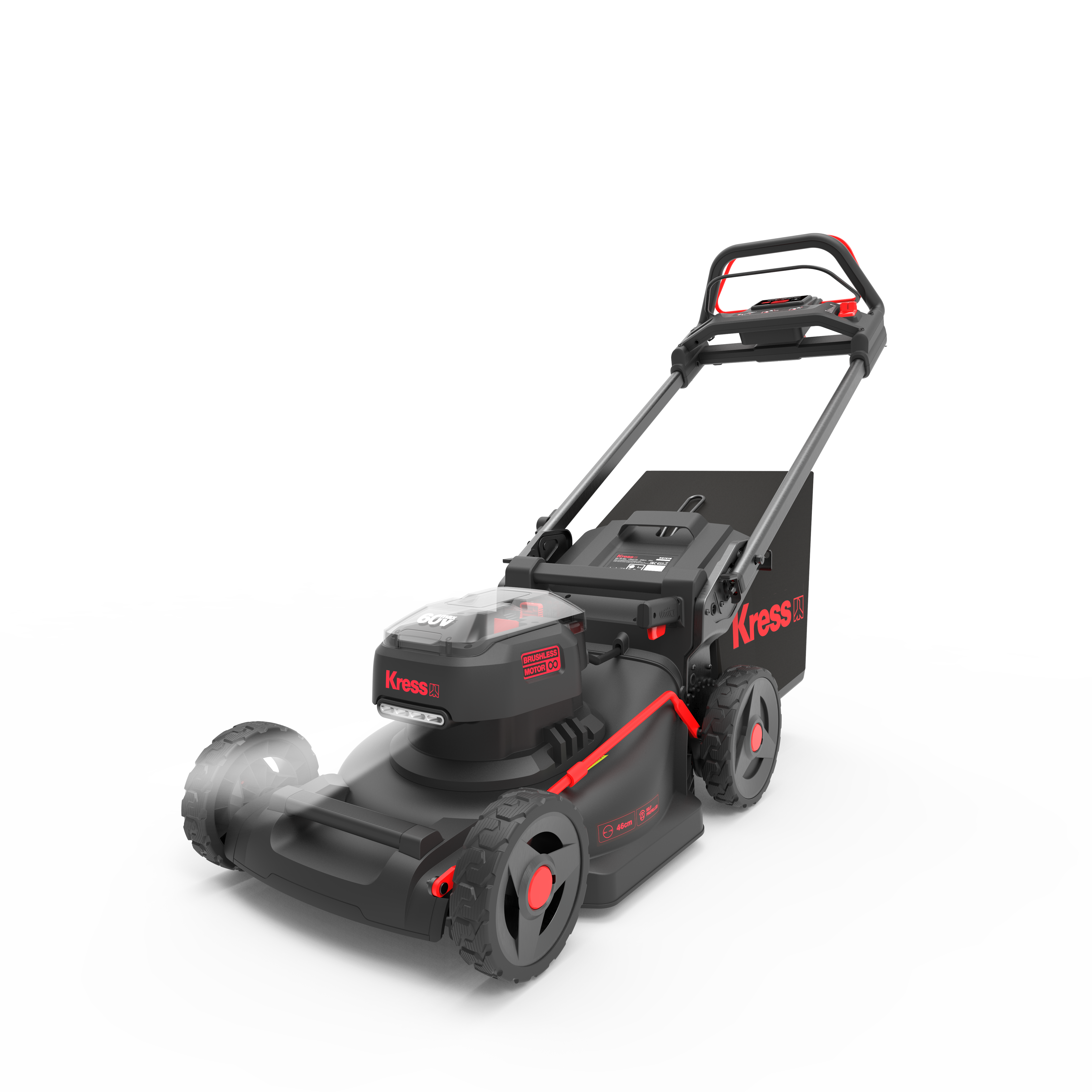 Kress 60 V 46 cm borstlös gräsklippare med drivning KG757E.9