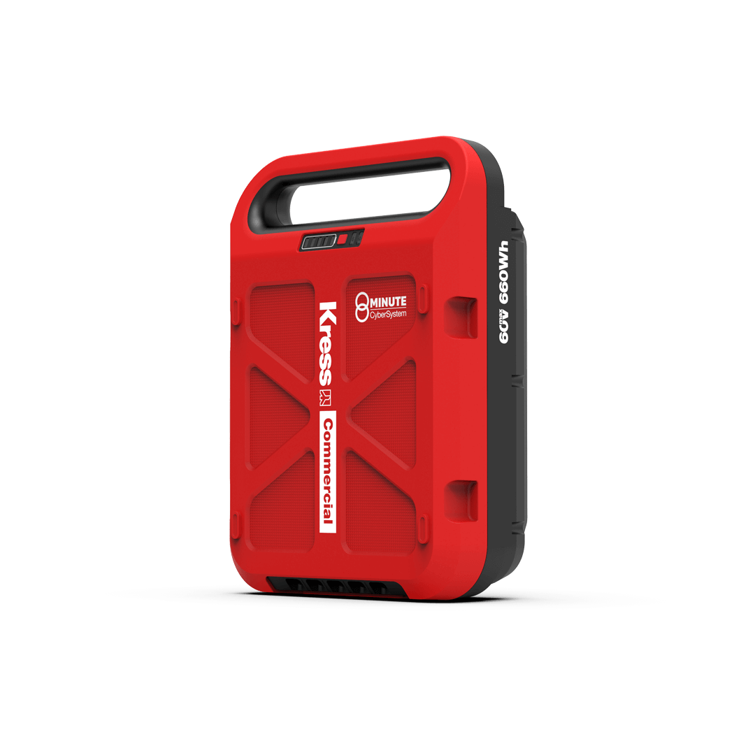 Kress Commercial 60 V 660 Wh 8-minuters CyberPack-batteri med stor kapacitet KAC810